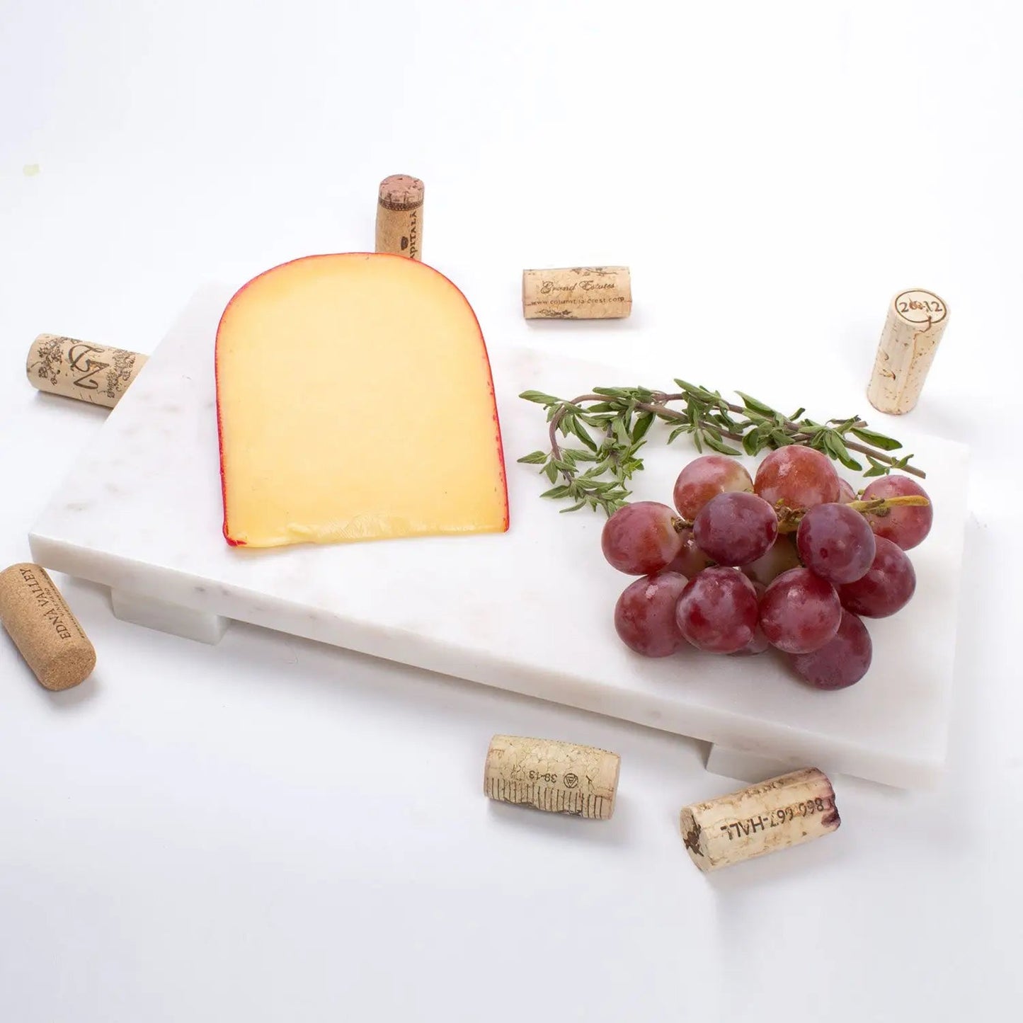 White Marble Cheese Board - Small - Royalties