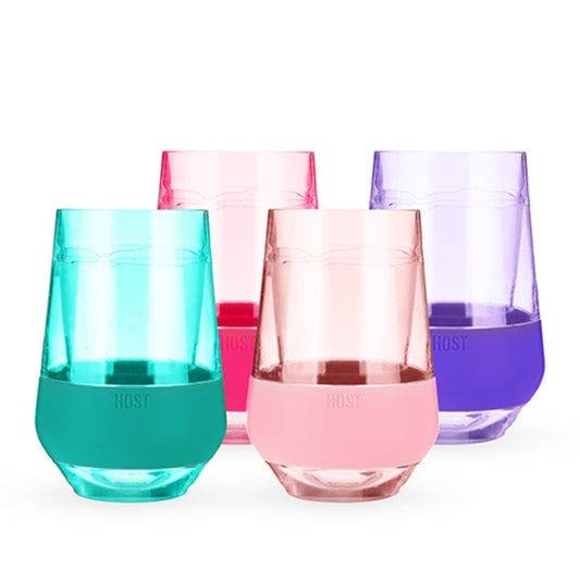 Wine FREEZE™ XL Stemless in Tinted Set (set of 4) - Royalties