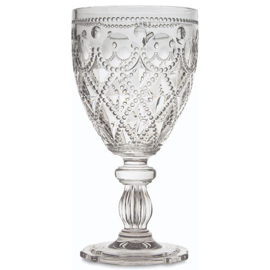 Wine Glass Diamante Clear - Royalties