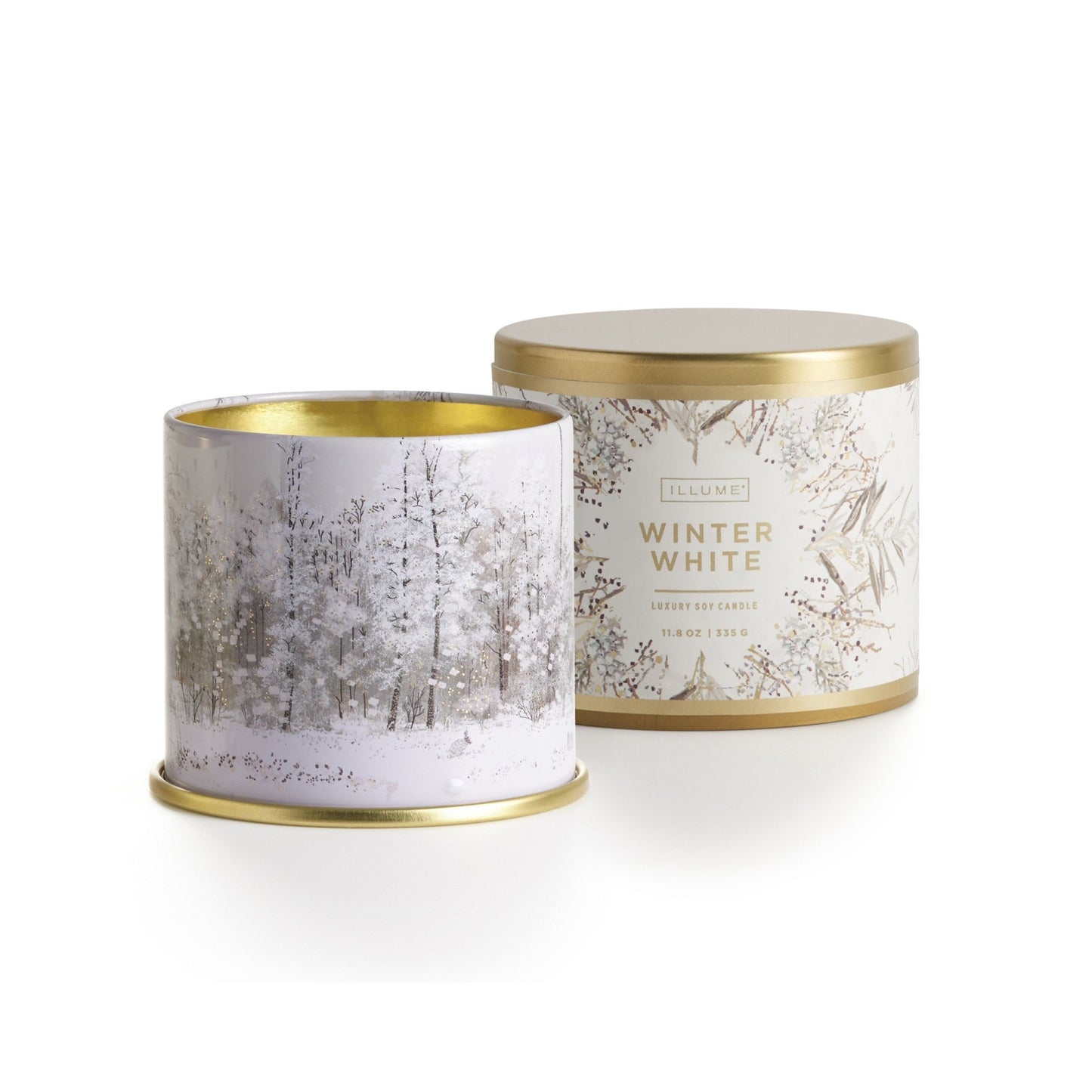 Winter White Large Tin Candle - Royalties